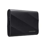 Samsung Portable SSD T9, 2 TB, Disco Duro Externo, Lectura y escritura 2.000 MB/s, USB 3.2 Gen.2x2, Para Profesionales y Creativos, Compatible con PC, Mac, Android y Cámaras 12K, Negro (MU-PG2T0B/EU)