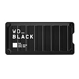 WD_BLACK 1TB P40 Game Drive SSD USB-C USB 3.2 Gen 2x2 Memoria de estado sólido NVMe externa hasta 2000 MB/s Iluminación RGB personalizable compatible con Playstation, Xbox, PC y Mac