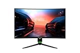 Aryond A32 V1.3 Gaming Curved Monitor | 32 Zoll 165Hz Curved QHD (2560x1440) Display | 1ms Reaktionszeit | HDR 10-Verhältnis | FreeSync - G-Sync 119,9% | SRGB | 2*Ω8 x 2W Lautsprecher | HDMI Anschluss