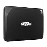 Crucial X10 Pro SSD 1TB Portátil, Lectura de hasta 2100 MB/s y Escritura de 2000 MB/s, PC y Mac, Resistente al Agua y al Polvo (IP55), Disco Duro Sólido Externo SSD, USB-C 3.2 - CT1000X10PROSSD902