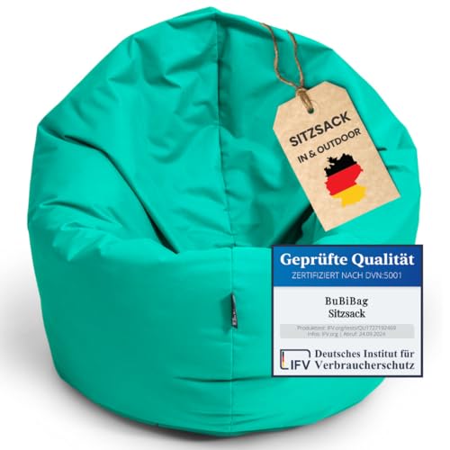 BuBiBag Sitzsack für Kinder und Jugendliche - Indoor und Outdoor...