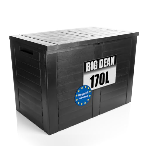 BigDean Aufbewahrungsbox Garten 170L mit Stecksystem aus...