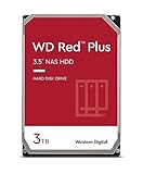 Western Digital Red WD30EFAX Disco duro 3.5' para dispositivos NAS 5400 RPM Class 3TB, SATA 6 Gb/s, CMR, 64MB Cache, Rojo