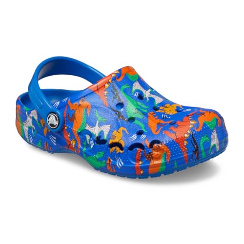 Crocs Baya Seasonal Printed Clog K, Holzschuh, Bright Cobalt,