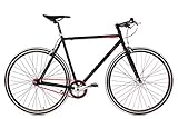 KS Cycling Fixie Fitness-Bike Single Speed 28'' Essence