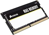 Corsair Mac Memory SODIMM 16GB (2x8GB) DDR3 1333MHz CL9 Memoria para Sistemas Mac, Calificada por Apple - Negro