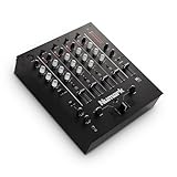 Numark M6 USB - 4-Kanal DJ-Mixer mit integriertem Audio Interface, 3-Band EQ, Mikrofoneingang und...