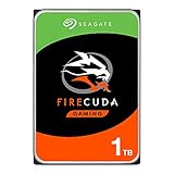 Seagate FireCuda, 1 TB, Disco duro interno híbrido, SSHD de alto rendimiento, 3,5 in, SATA, 6 GB/s, aceleración mediante flash, caché de 64 MB y 3 años de servicios Rescue (ST1000DX002)