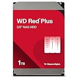 WD Red WD10EFRX Disco duro 3.5' para dispositivos NAS 5400 RPM Class 1TB, SATA 6 Gb/s, CMR, 64MB Cache, Rojo