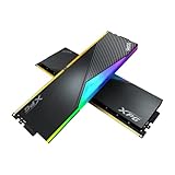 XPG Lancer DDR5 RGB 6000MHz 32GB (2x16GB) CL40-40-40 UDIMM - Memoria RAM de Escritorio (288 Pines (AX5U6000C4016G-DCLARBK), Negro