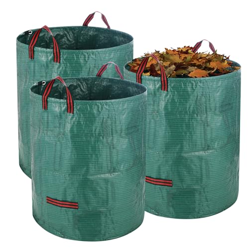 3X 272L Gartenabfallsack,Gartensack Laubsack, Gartensäcke mit...