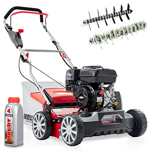 HECHT 2-IN-1 Benzin Vertikutierer mit Briggs & Stratton Motor –...