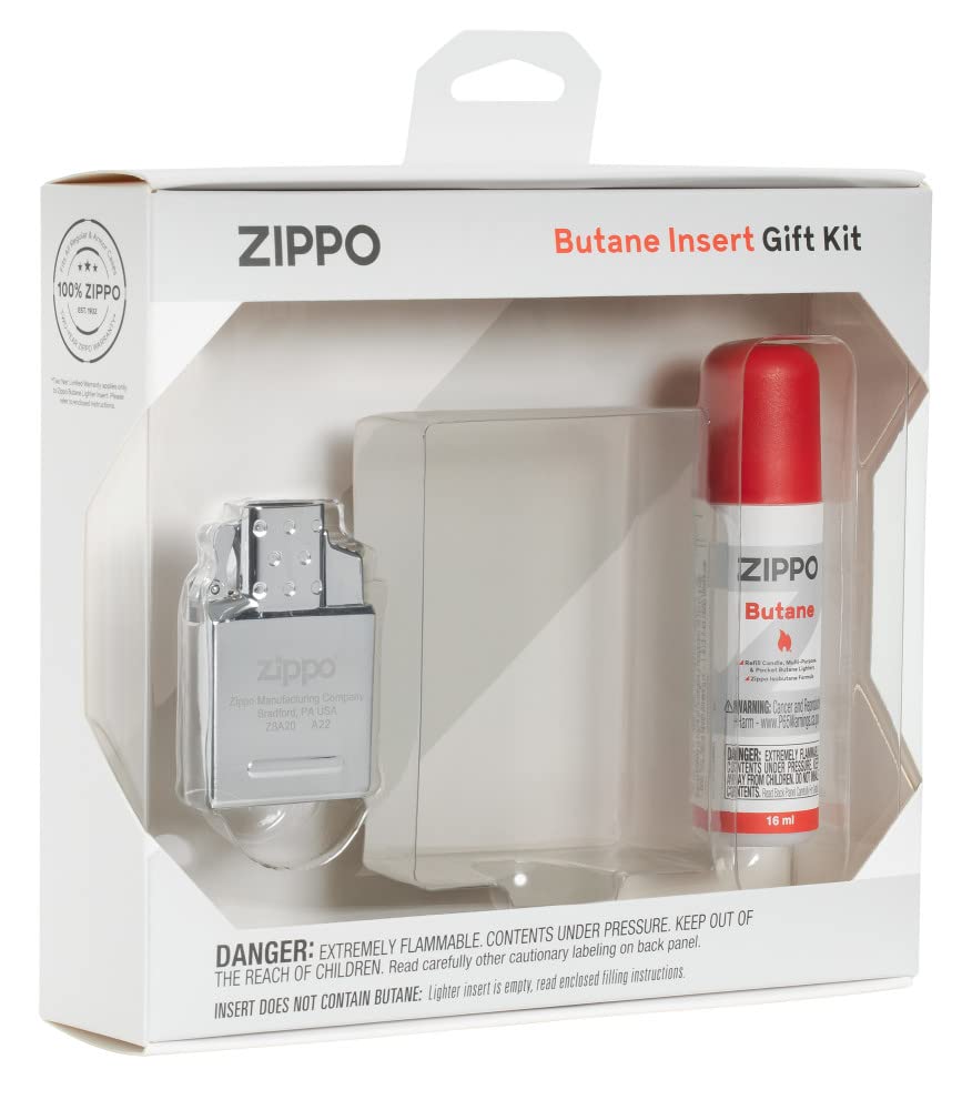 Set de regalo Zippo Butane Insert, blanco