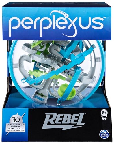 Perplexus Rebel, 3D-Kugellabyrinth mit 70 Hindernissen - für fingerfertige Perplexus-Fans ab 6 Jahren