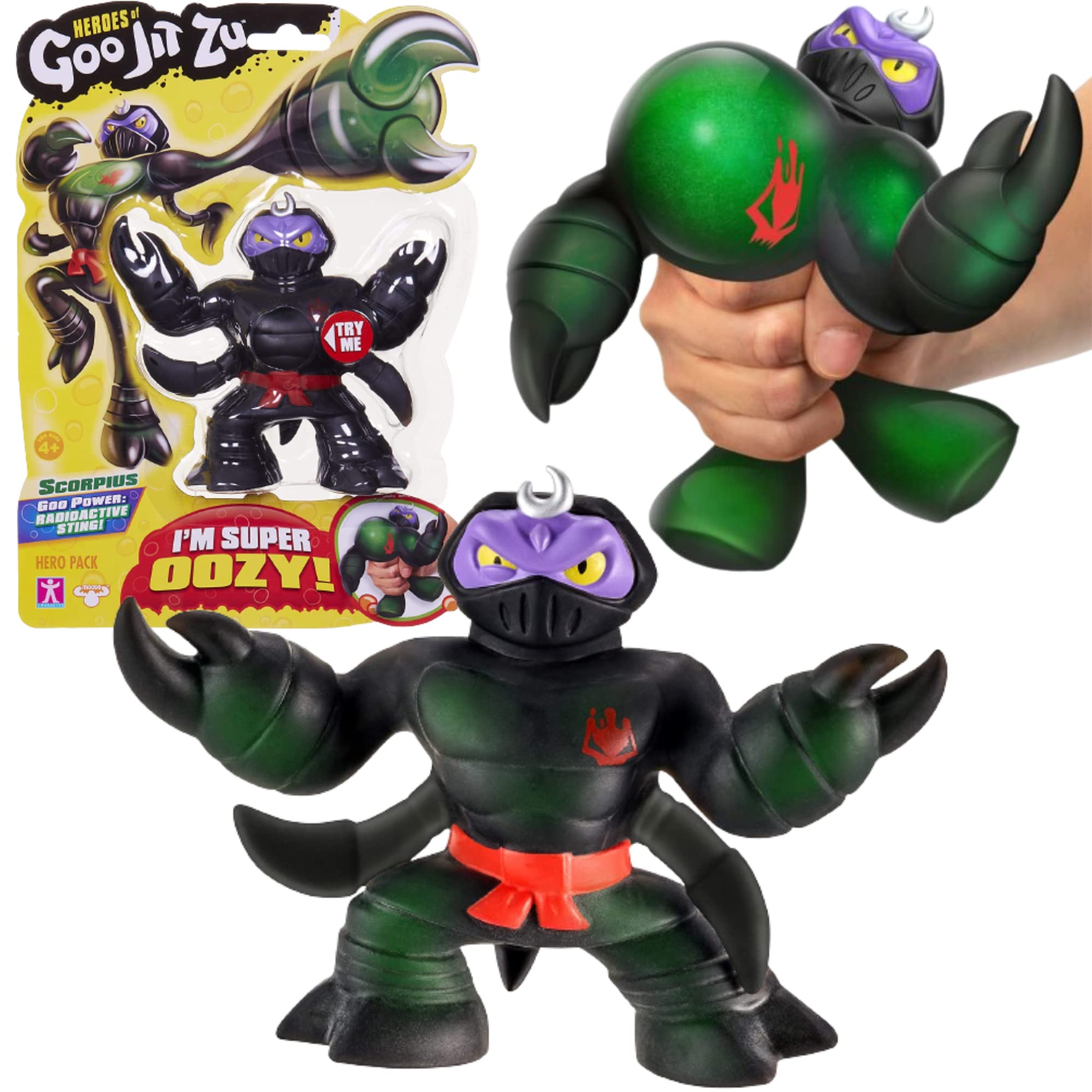 Buy Heroes of Goo Jit Zu - Oozy Scorpion Action Figure, Scorpius Online ...