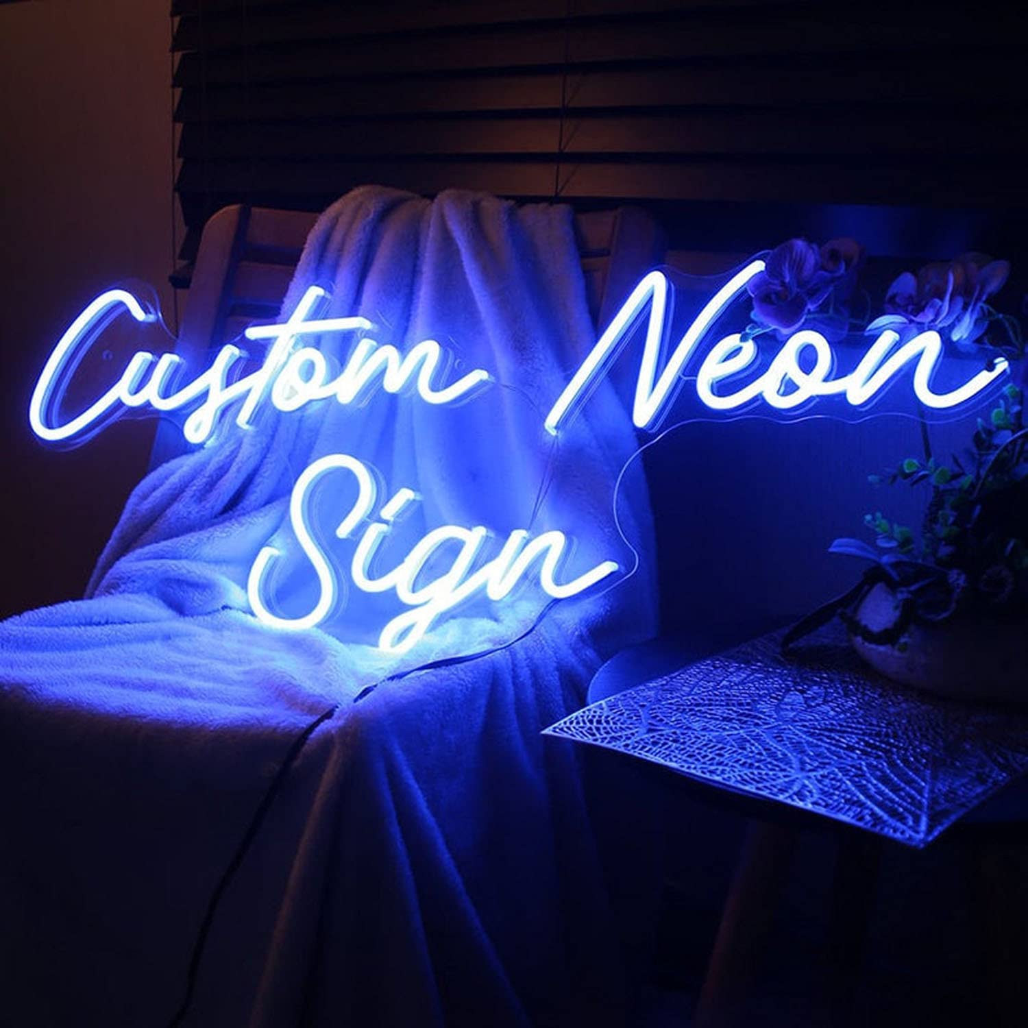 Custom Wedding Neon Led Sign, Neon Led Light, Custom Neon Light Sign ...