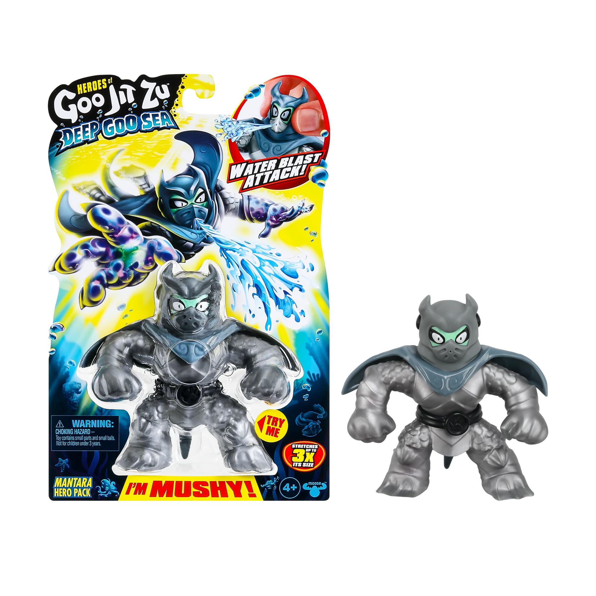 Buy Heroes of Goo Jit Zu Deep Goo Sea Mantara Hero Pack. Super Mushy ...