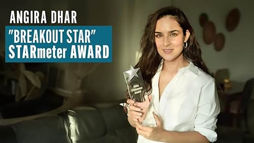 Angira Dhar Receives the IMDb "Breakout Star" STARmeter Award