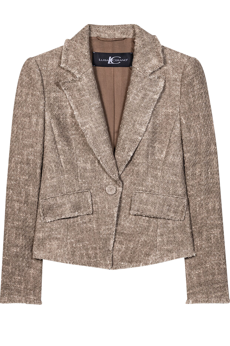 Vintage-Tweedblazer von LUISA CERANO