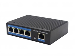 4-Port 100M Base-TX and 1-Port 100M Base Industrial Ethernet Switch BL160