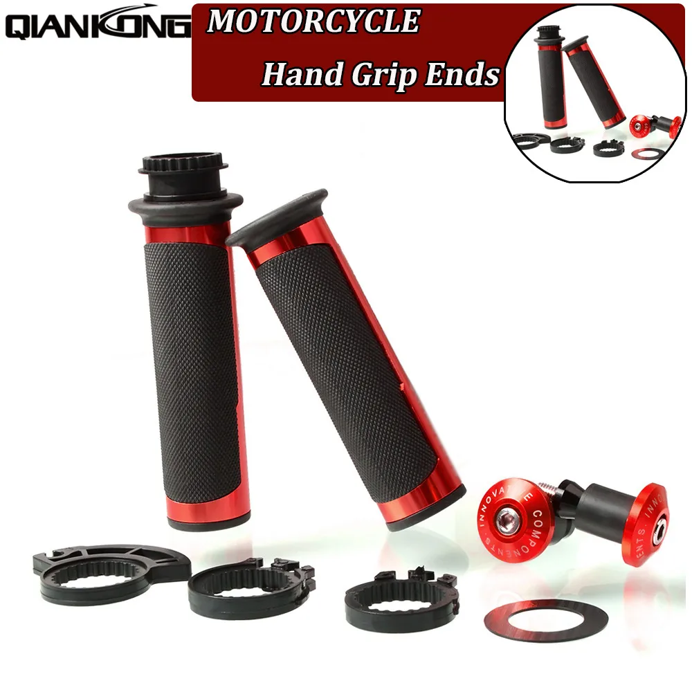 Motorcycle handlebar grips handle bar ends hand cap for Honda MSX125 ...