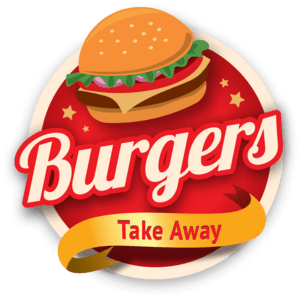 BURGER TAKE AWAY Logo PNG Vector