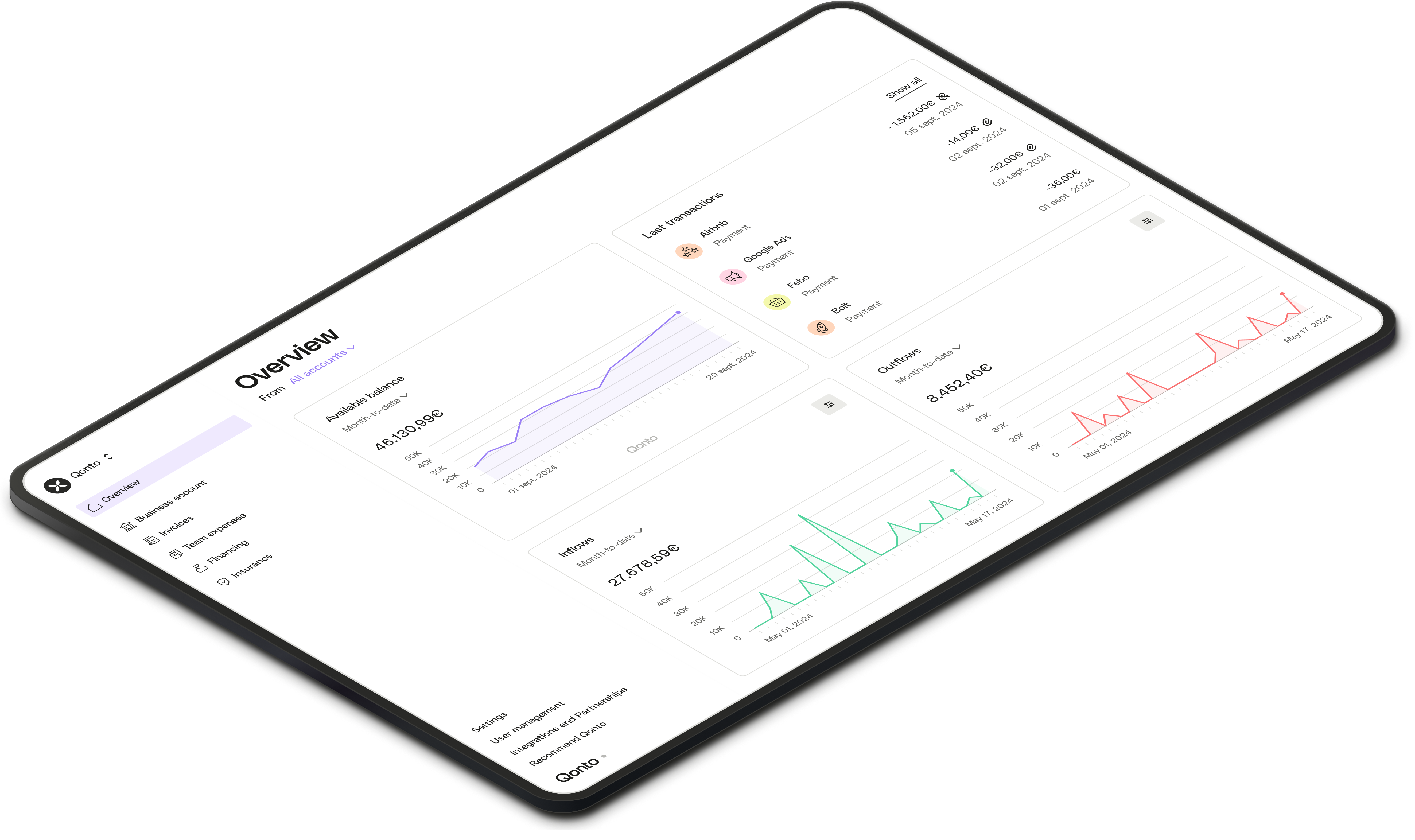 NL UI Mockup Parallax Dashboard Desktop