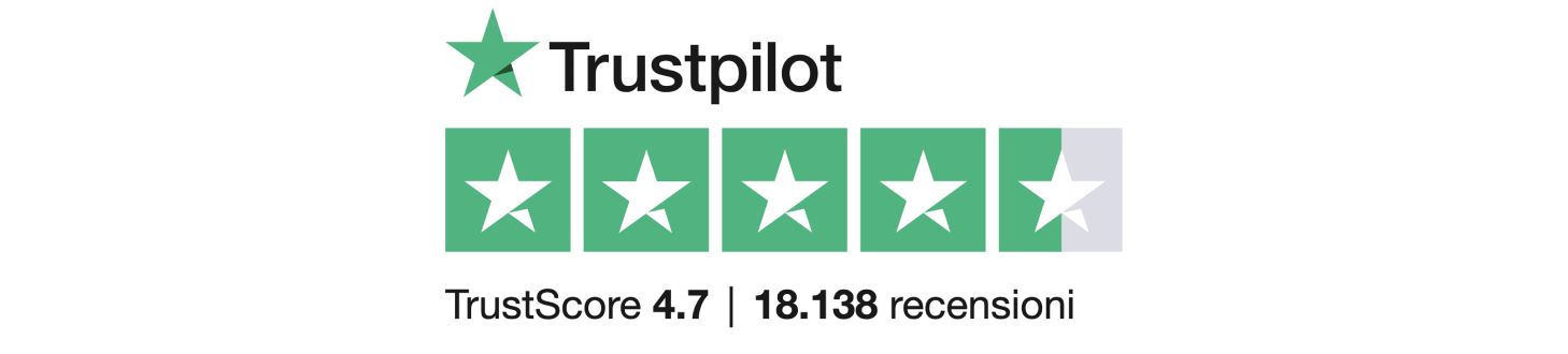 Argomento in evidenza IT White Badge Trustpilot