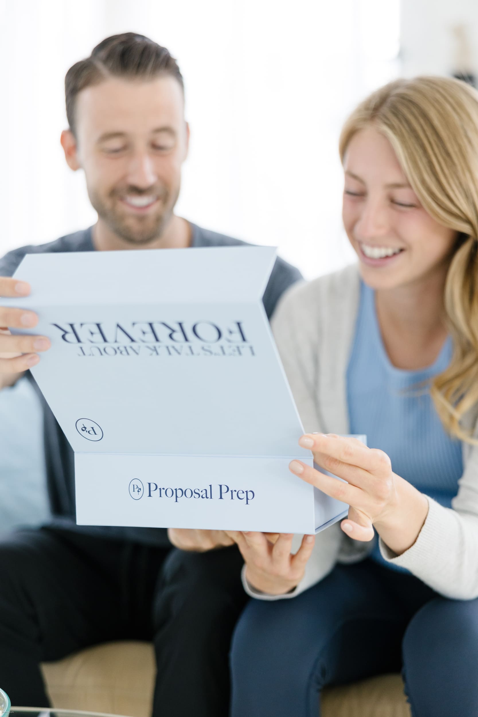 Proposal Prep Custom Magnetic Rigid Box Unboxing Experience