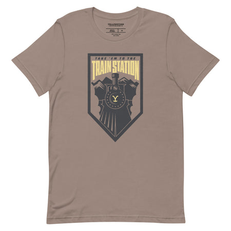 Yellowstone Take 'Em To The Train Station Badge Unisex T-Shirt