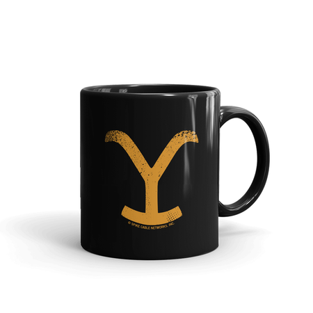 Yellowstone Take 'Em To The Train Station Black Mug