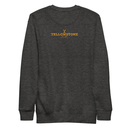 Yellowstone Take 'Em To The Train Station Fleece Crewneck Sweatshirt