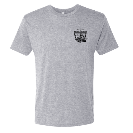 Yellowstone Taking You to the Train Station Men's Tri-Blend T-Shirt