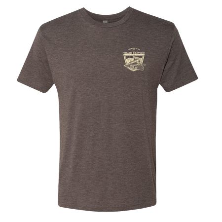 Yellowstone Taking You to the Train Station Men's Tri-Blend T-Shirt