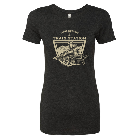 Yellowstone Taking You to the Train Station Women's Tri-Blend T-Shirt