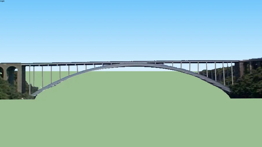 2D Bridge Low Poly] | 3D Warehouse