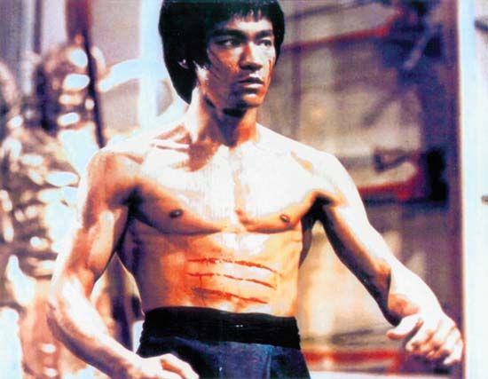 Bruce Lee in Enter the Dragon