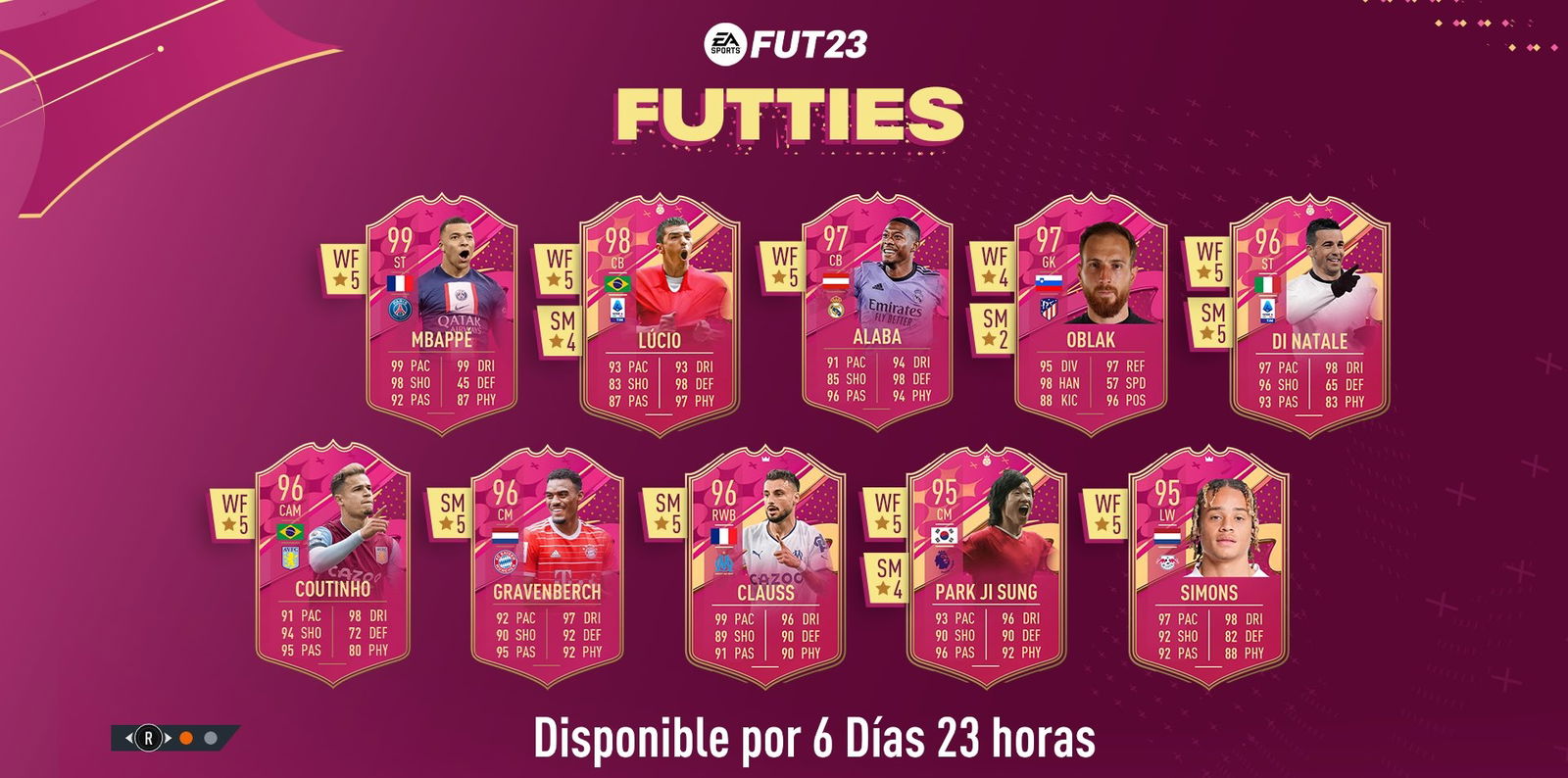 FIFA 23 Ultimate Team: llega el equipo 4 de los FUTTIES con Mbappé a la ...