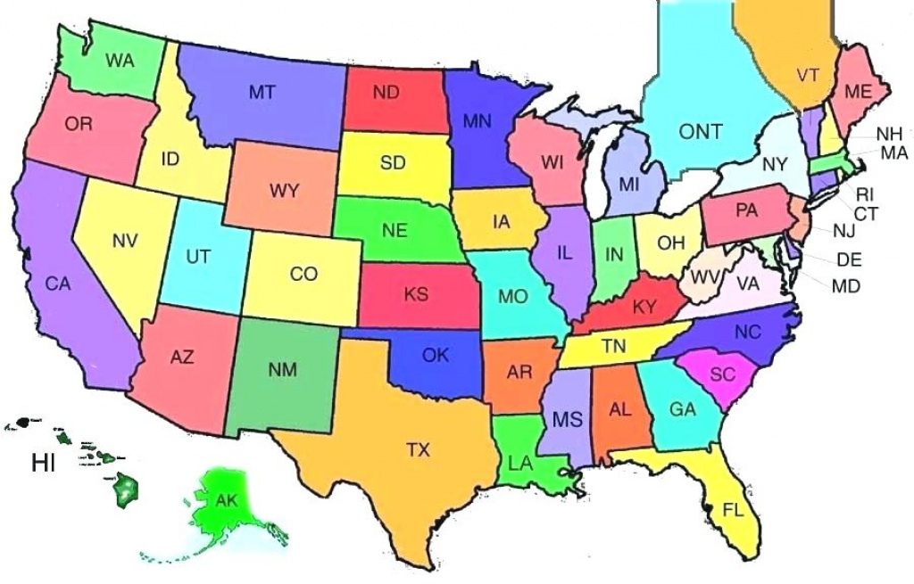 Map Quiz The States Printable Map - Bank2home.com