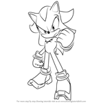 How to Draw Shadow the Hedgehog from Sonic the Hedgehog