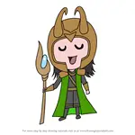 How to Draw Chibi Loki