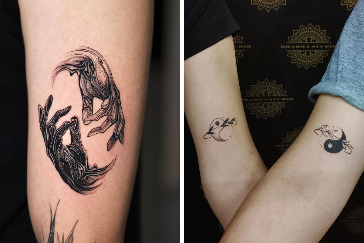 80 Yin Yang Tattoos To Embrace The Duality Of Life | Bored Panda