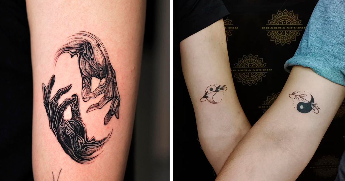 80 Yin Yang Tattoos To Embrace The Duality Of Life | Bored Panda