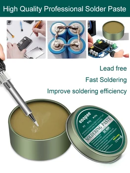 Solder Paste Rosin Flux 10g/30g/100g Lead-free Welding Flux Iron Repair Welding Paste Soldering Tin Soldering Oil Soldering Flux