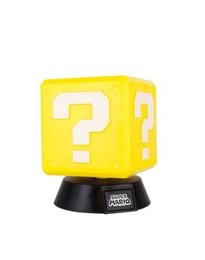 Super Mario Block 3D Lampa, 10 cm