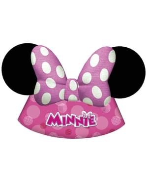 Σετ από 6 μικρά καπέλα Minnie Mouse Junior