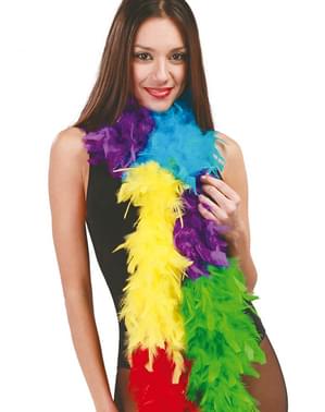 Multicolour Feather Boa