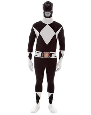 Fato de Power Ranger Preto Morphsuit