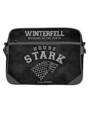 Sac bandoulière Game of Thrones Stark noir