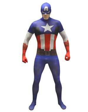 Captain America Morphsuit Kostuum